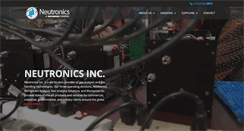 Desktop Screenshot of neutronicsinc.com