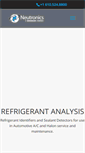 Mobile Screenshot of neutronicsinc.com